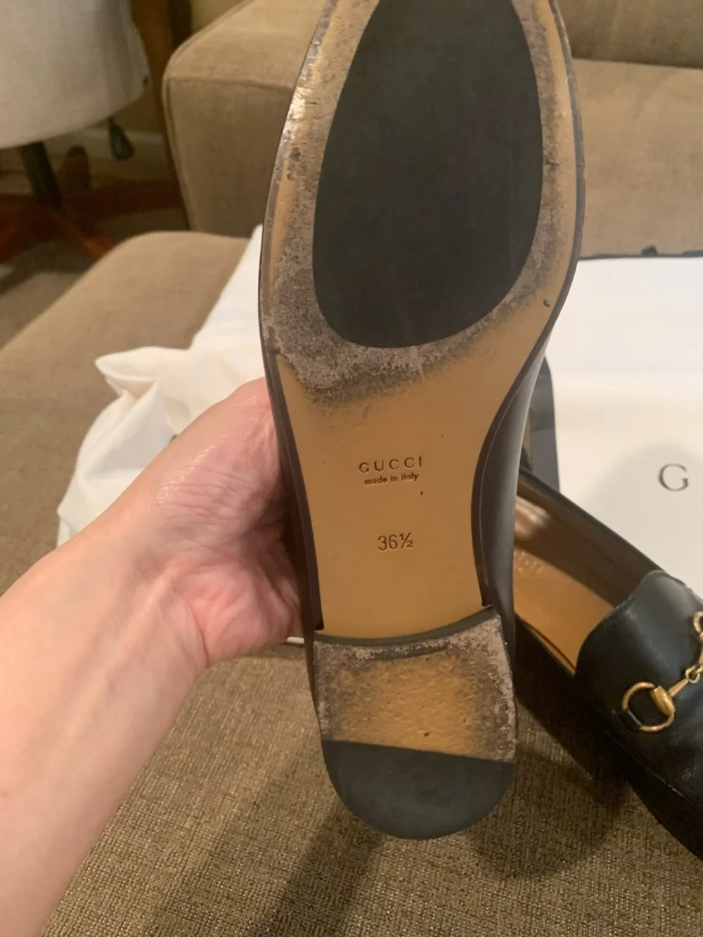 Women’s gucci Jordaan loafer - Picture 6 of 8